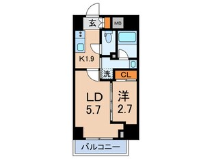 プラート宮坂の物件間取画像